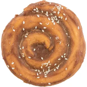 Denta Fun Kaukuchen, Kaukuchen aus Büffelleder, 9 cm, 70 g